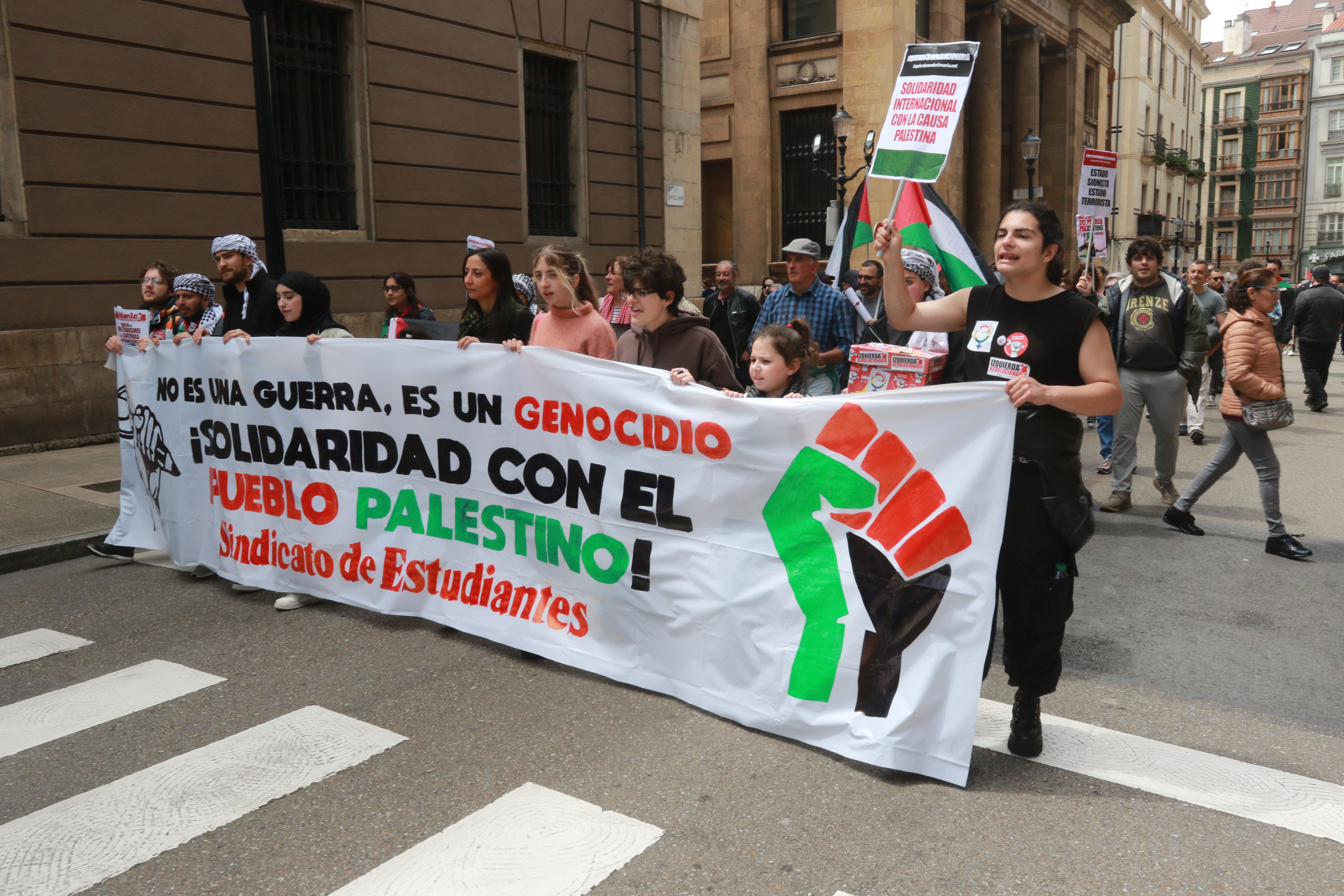 Asturias clama por un estado palestino