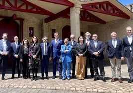 Participantes en el encuentro celebrado en Álava.