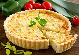 Tartas saladas que aprovechan el huerto y la despensa