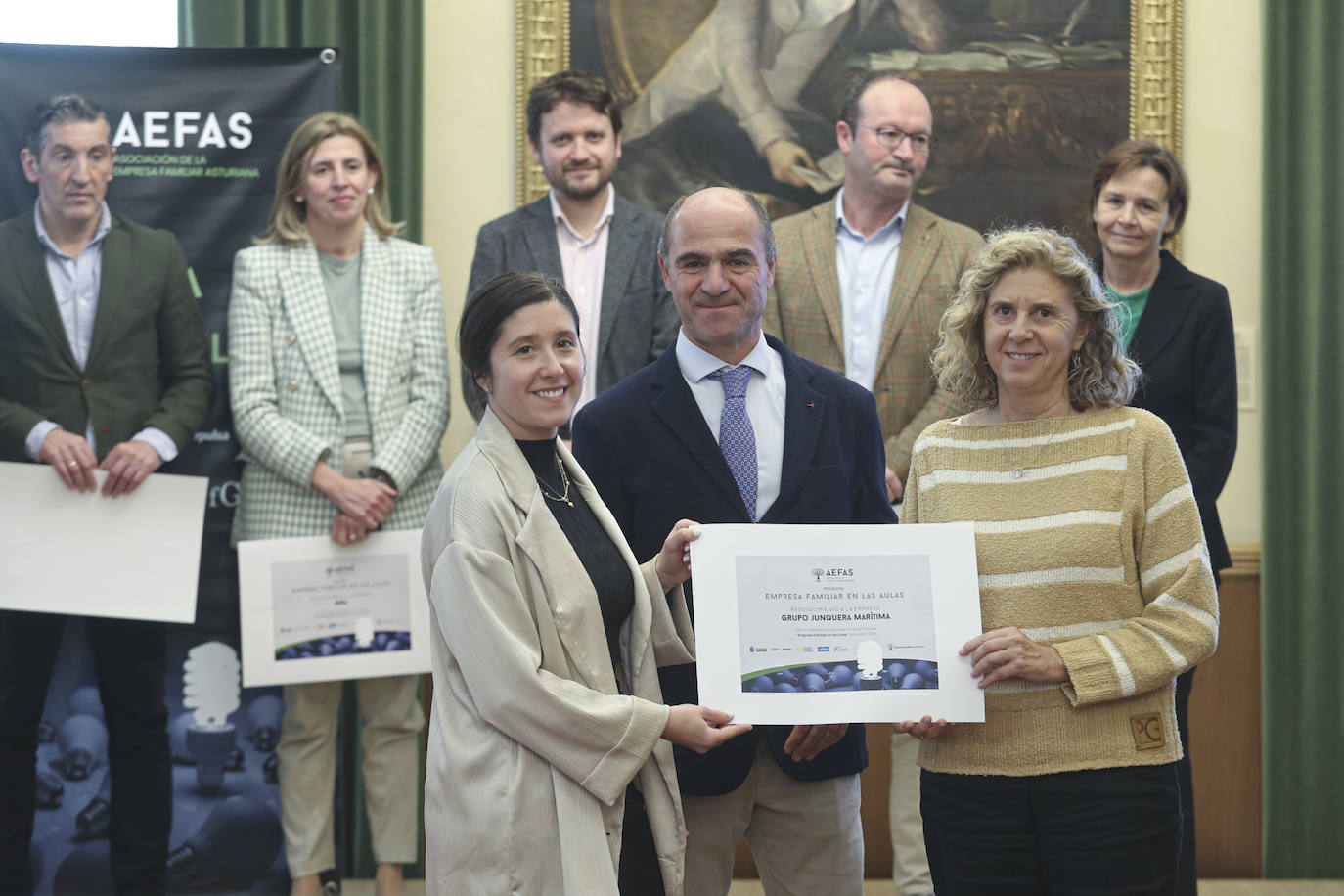 Aefas premia el talento joven asturiano