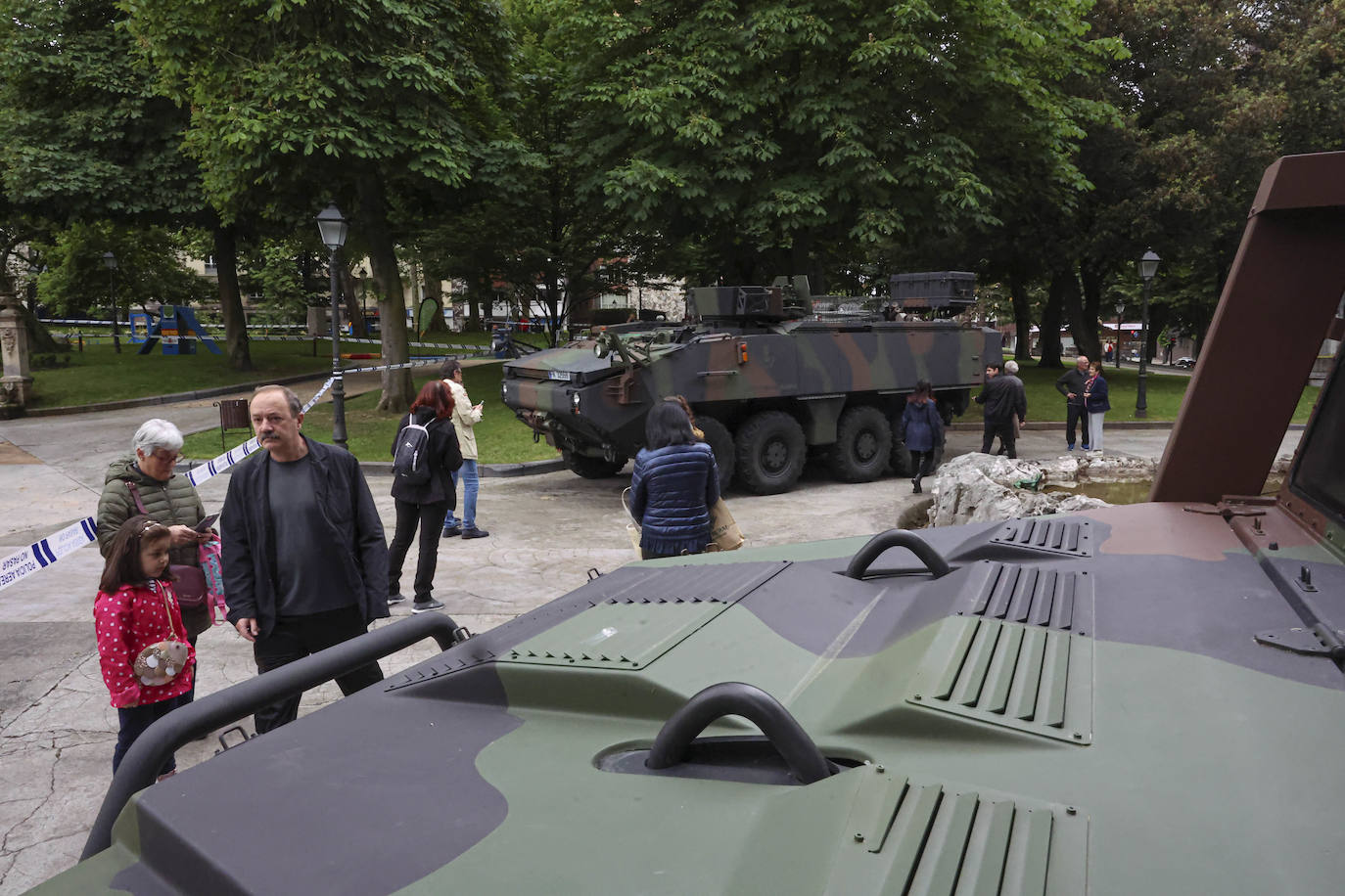 Los preparativos de las Fuerzas Armadas en Oviedo