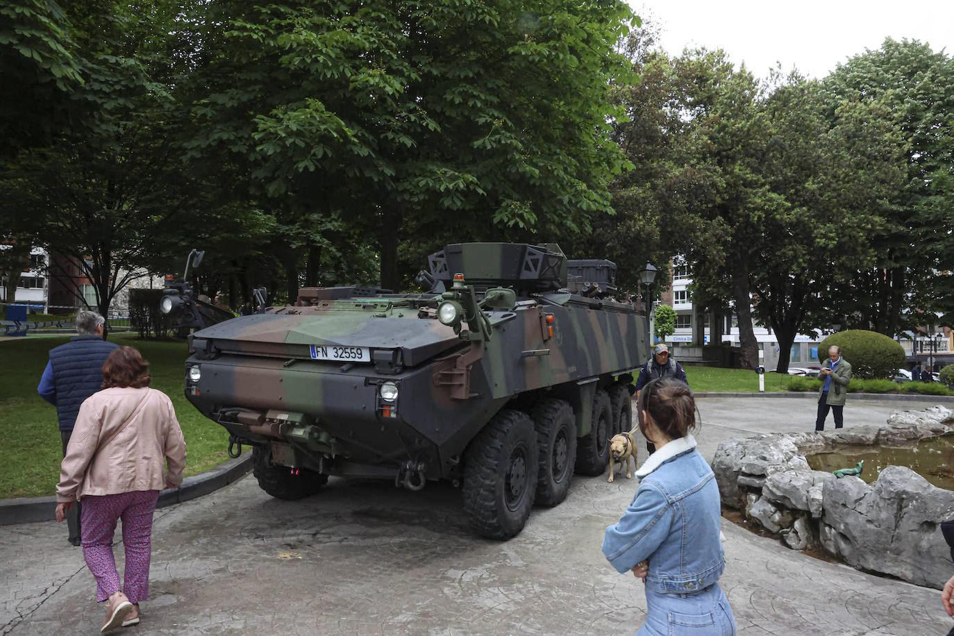 Los preparativos de las Fuerzas Armadas en Oviedo