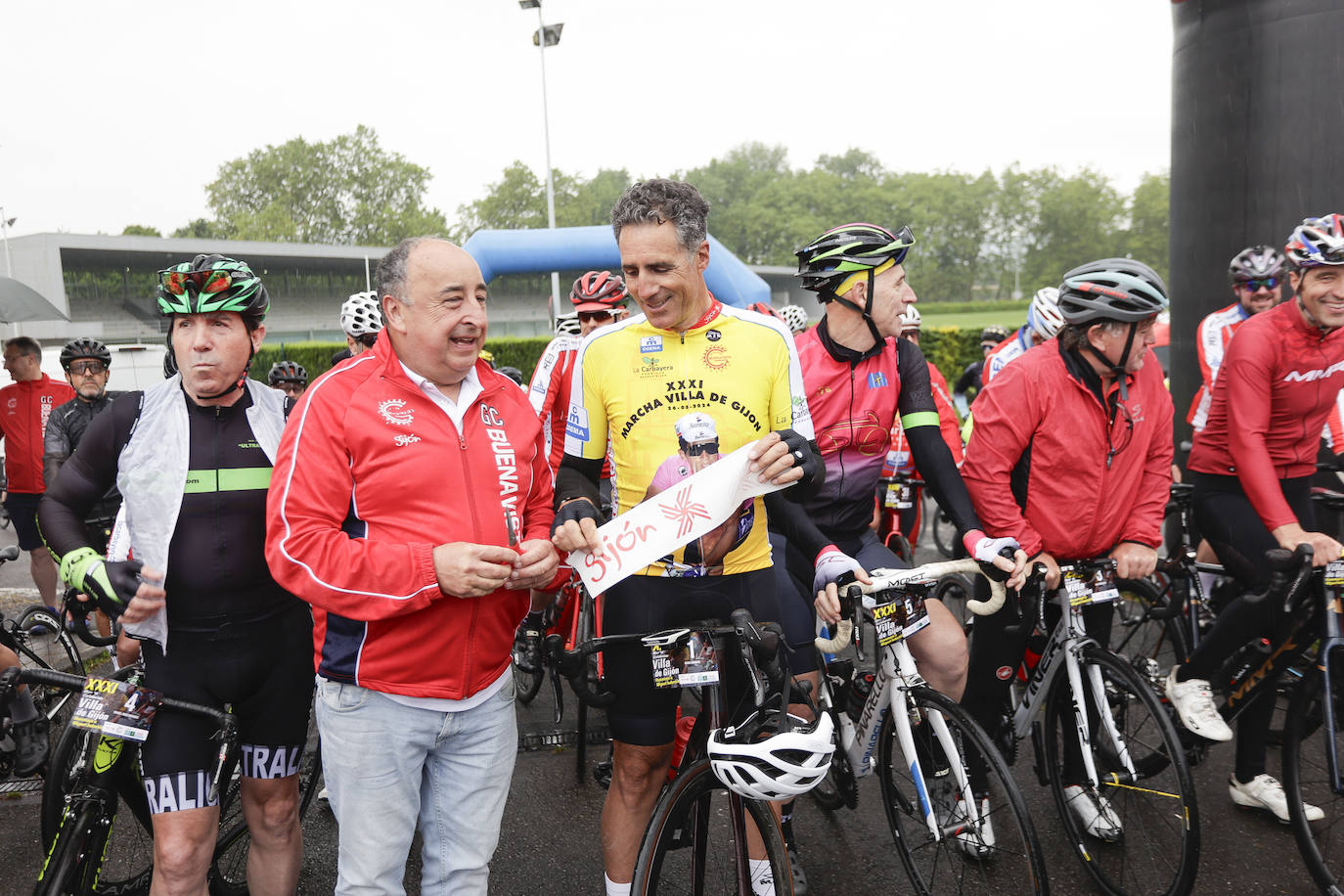 La Marcha Cicloturista de Gijón homenajea a Induráin