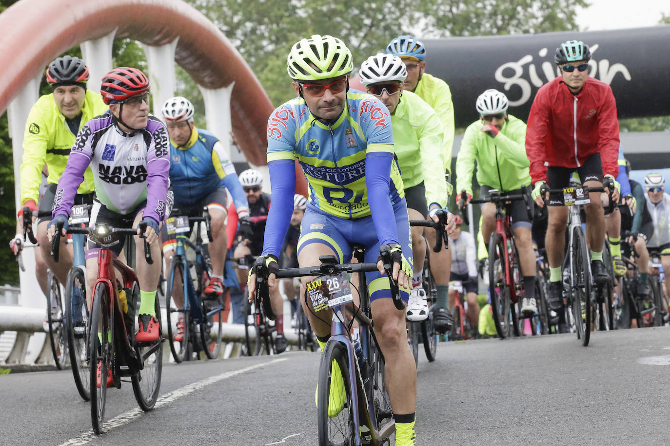 La Marcha Cicloturista de Gijón homenajea a Induráin