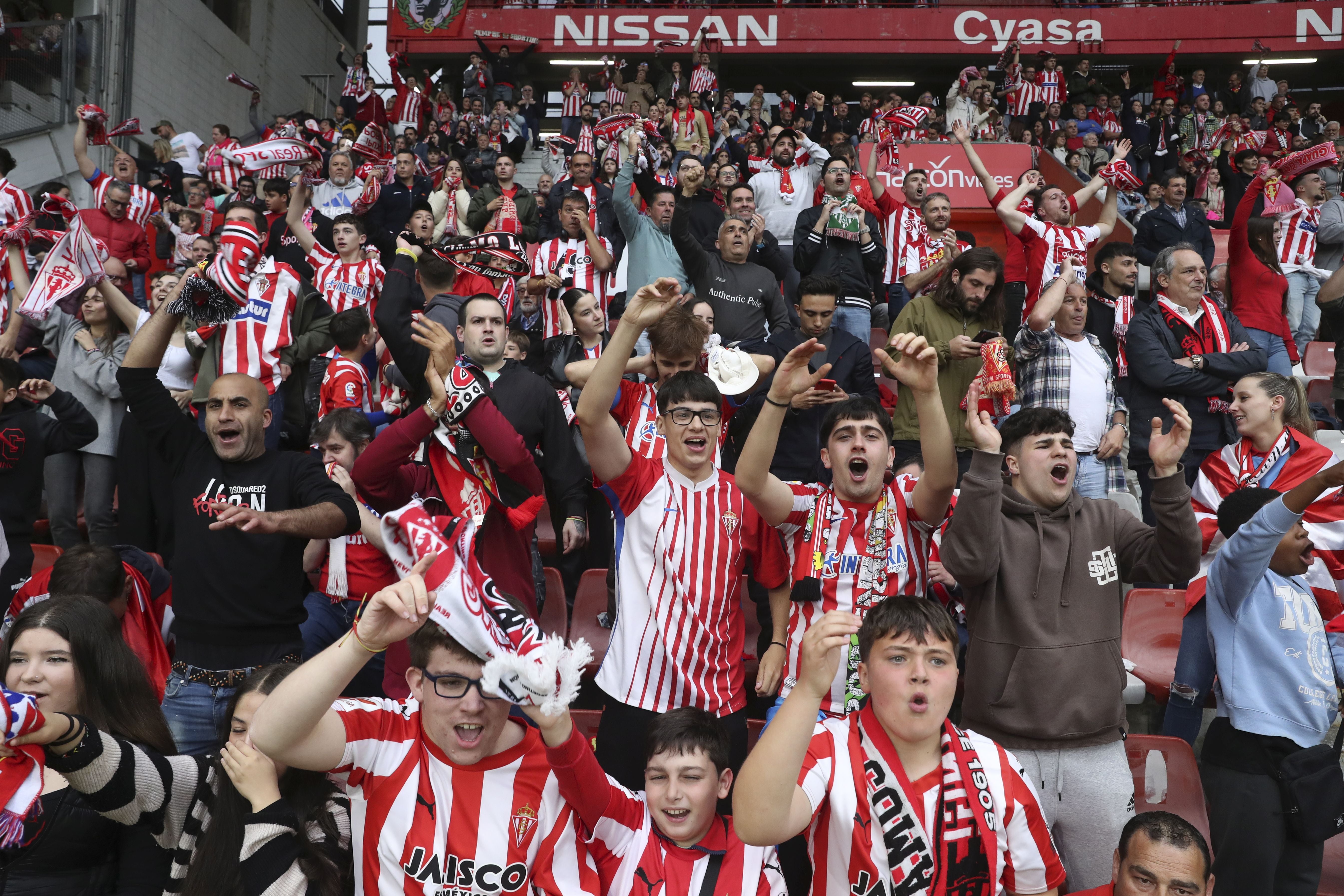 ¿Estuviste en El Molinón en el Sporting - Eibar? ¡Búscate!