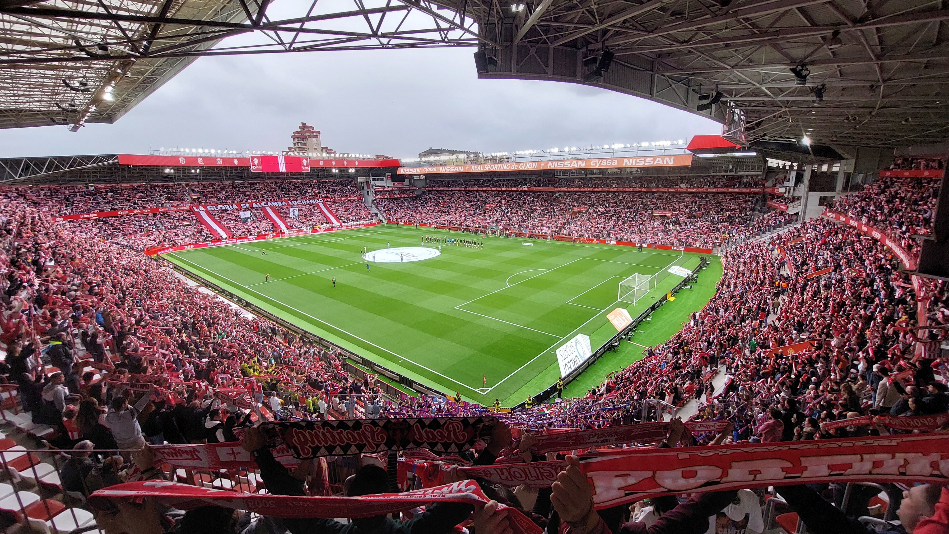 ¿Estuviste en El Molinón en el Sporting - Eibar? ¡Búscate!