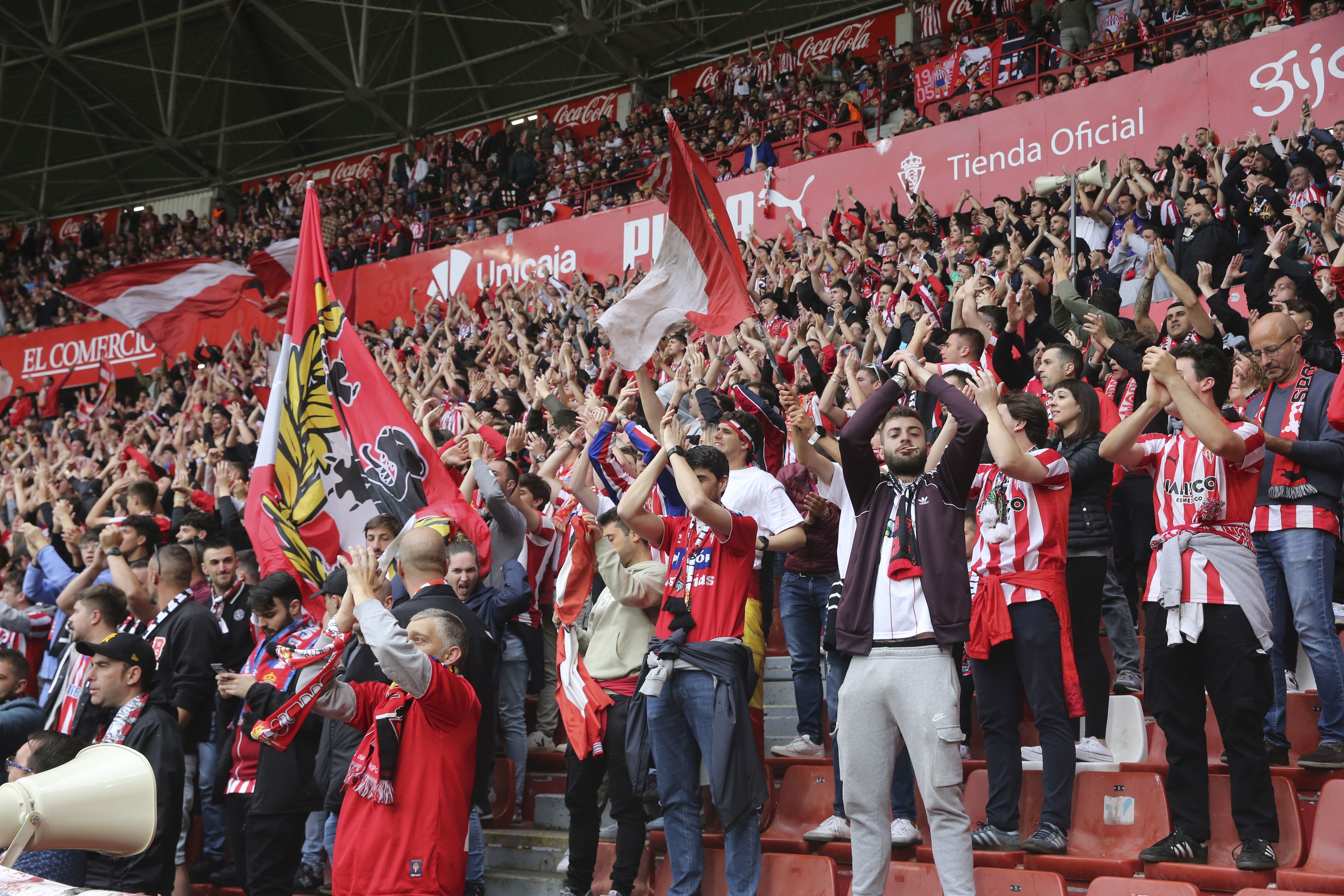 ¿Estuviste en El Molinón en el Sporting - Eibar? ¡Búscate!