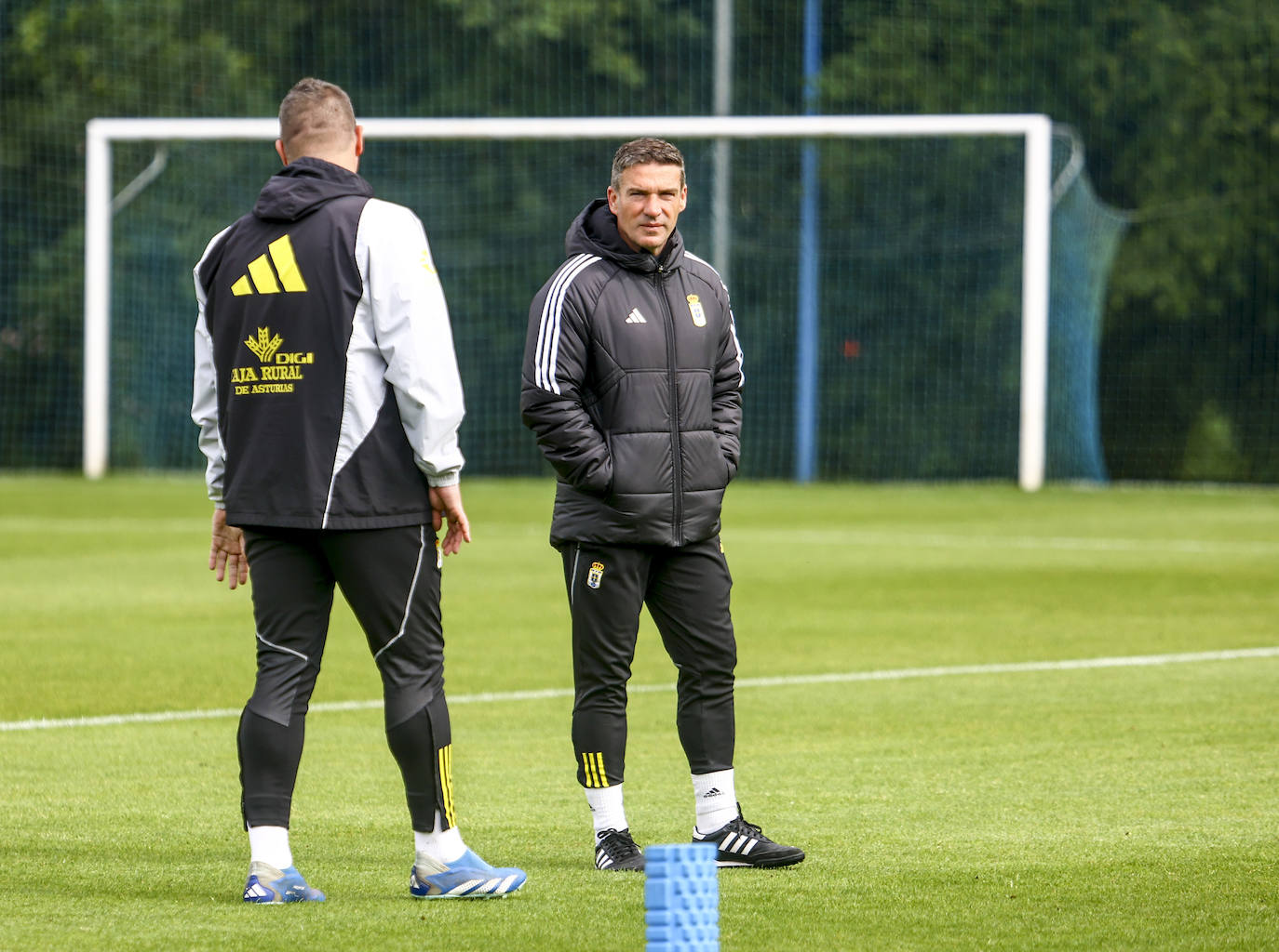 Entrenamiento del Real Oviedo del lunes 27 de mayo