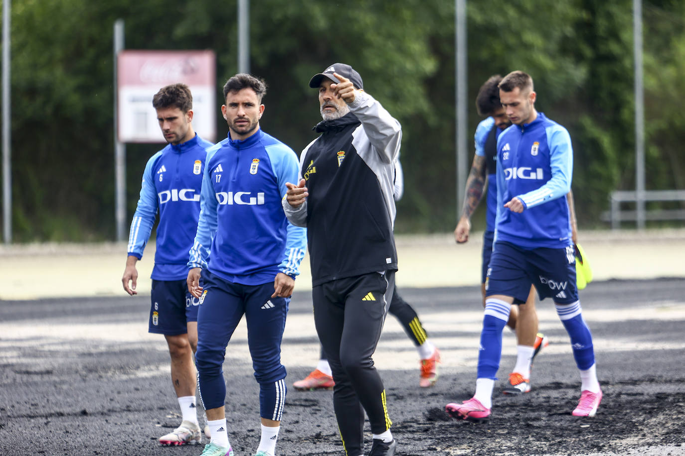 Entrenamiento del Real Oviedo del lunes 27 de mayo