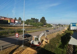 El Principado reanuda las obras en Trasona para acabar con los ruidos de la autopista