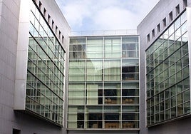 El Palacio de Justicia de Llamaquique.