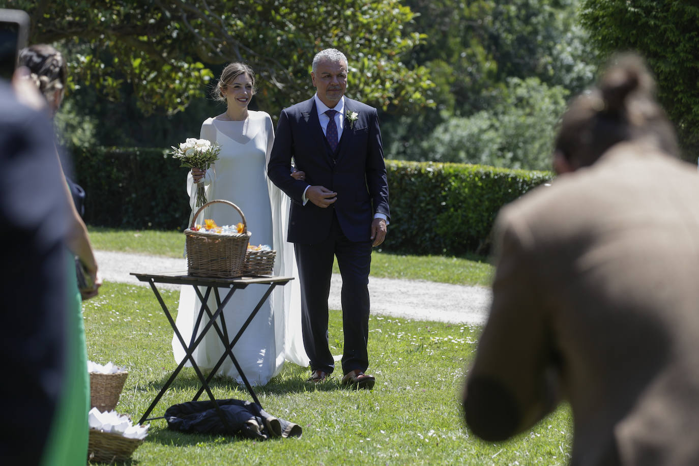 La boda de Lucía Feito y Javier Farpón, en imágenes