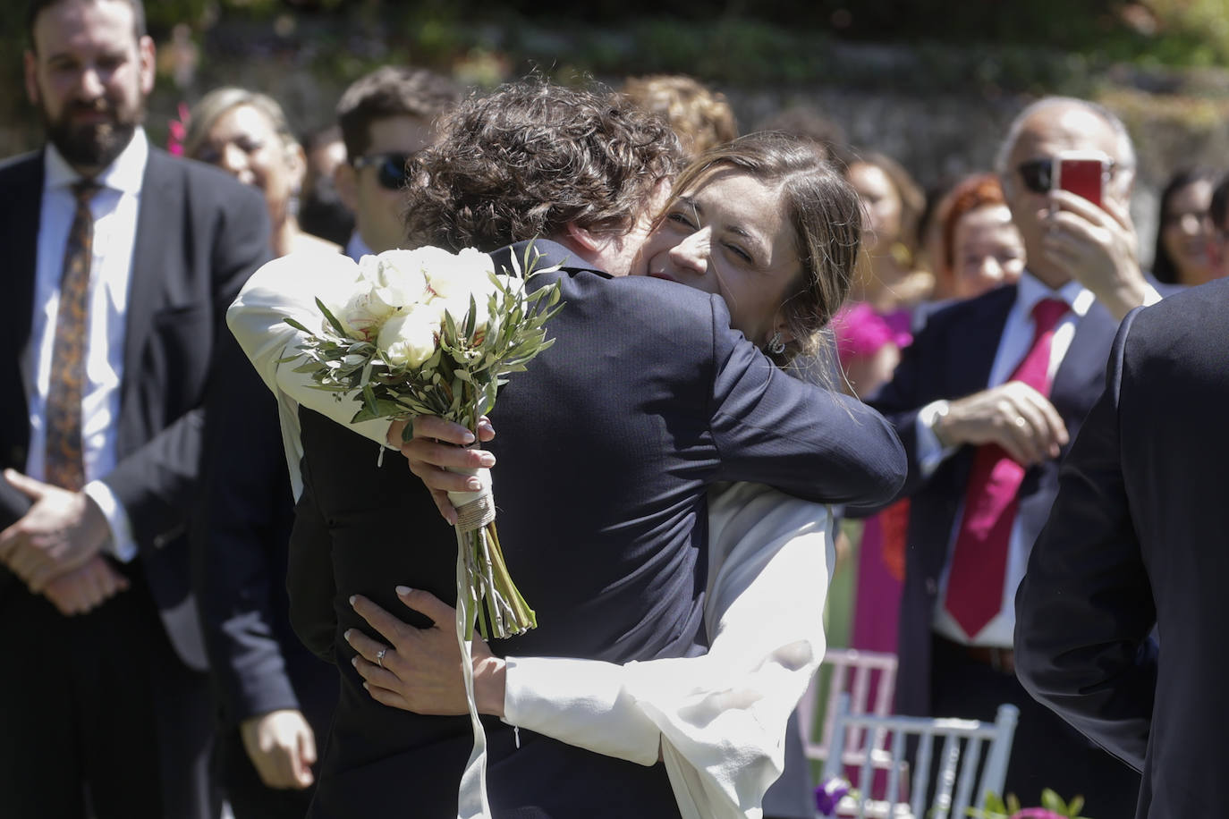 La boda de Lucía Feito y Javier Farpón, en imágenes