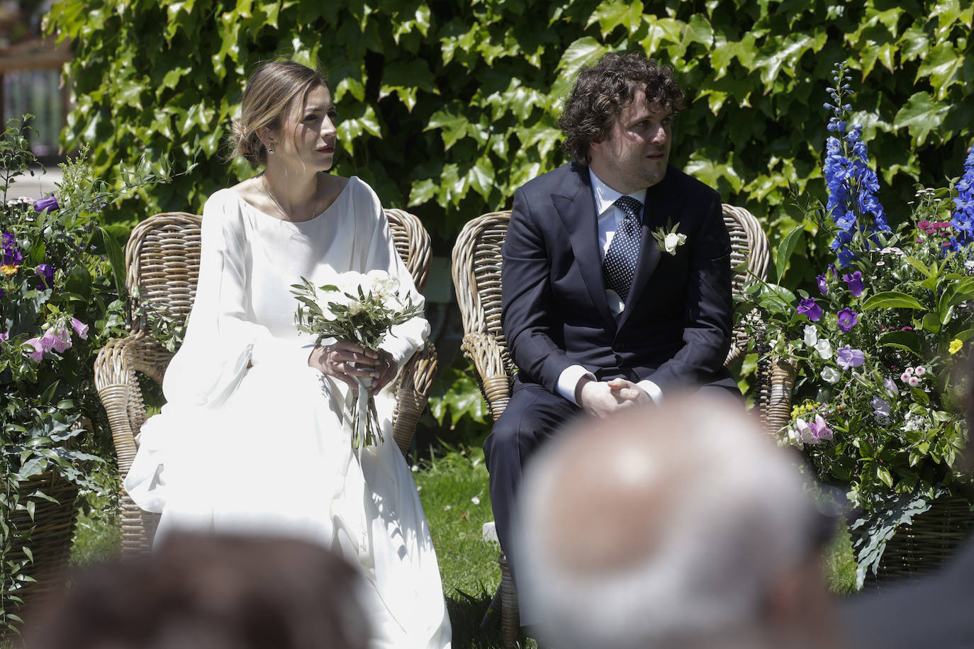 La boda de Lucía Feito y Javier Farpón, en imágenes