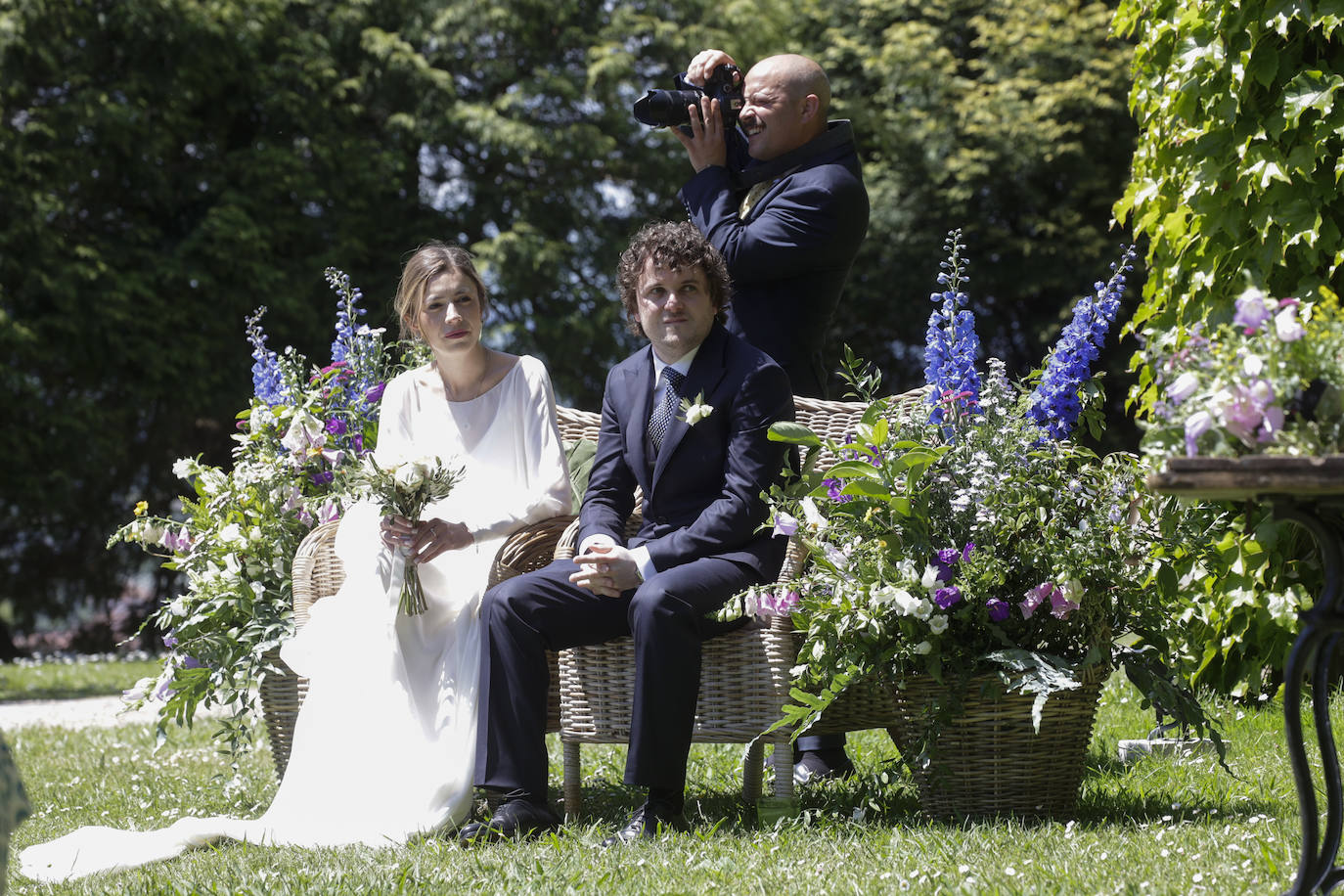 La boda de Lucía Feito y Javier Farpón, en imágenes