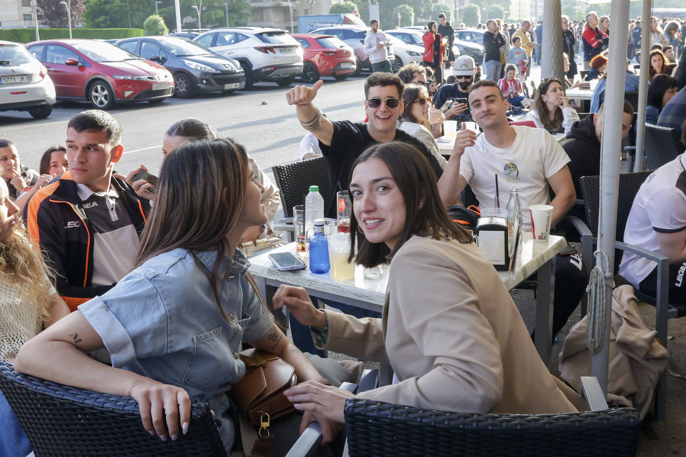 Éxtasis en Gijón tras la victoria del Sporting