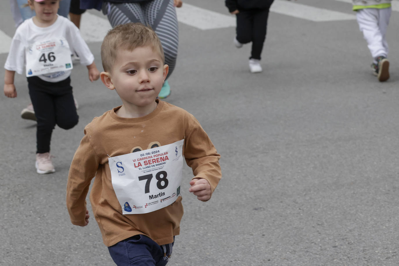 Medio millar de personas en la Carrera Popular Solidaria La Serena-El Llano en Marcha&#039;