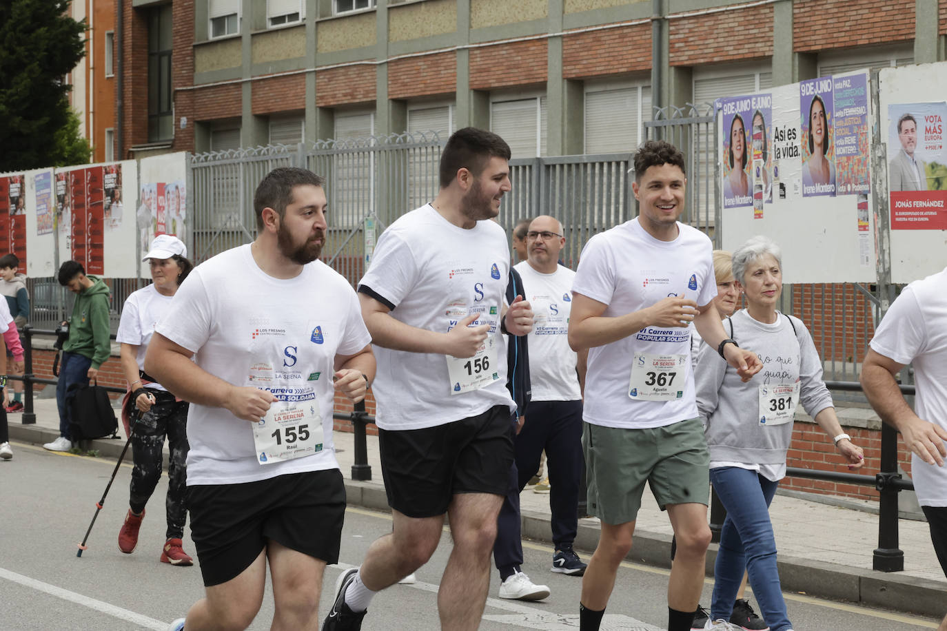 Medio millar de personas en la Carrera Popular Solidaria La Serena-El Llano en Marcha&#039;