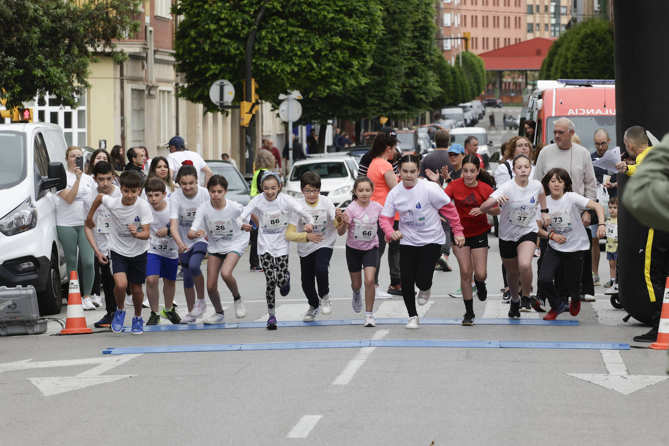 Medio millar de personas en la Carrera Popular Solidaria La Serena-El Llano en Marcha&#039;