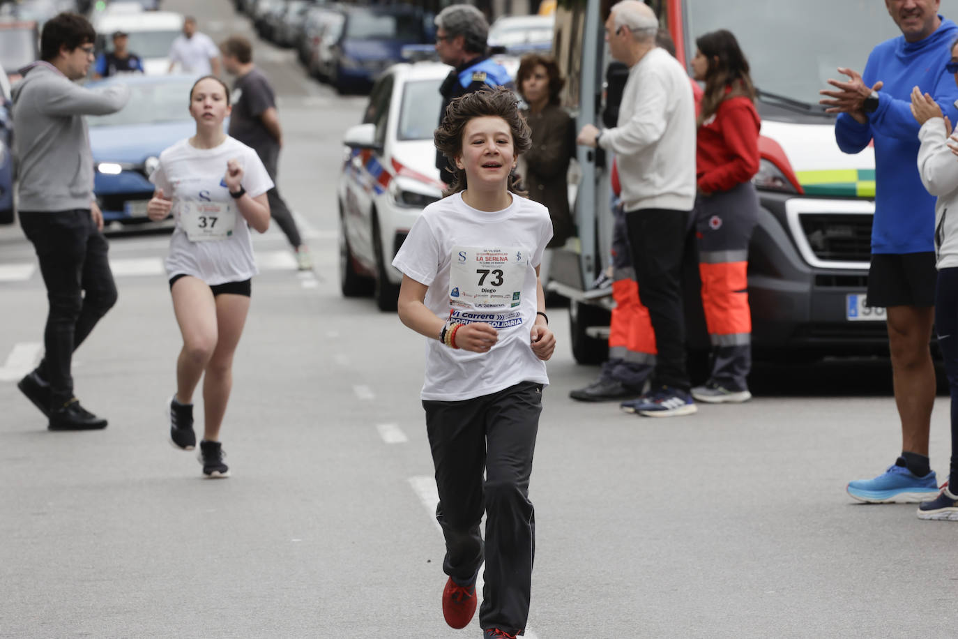 Medio millar de personas en la Carrera Popular Solidaria La Serena-El Llano en Marcha&#039;