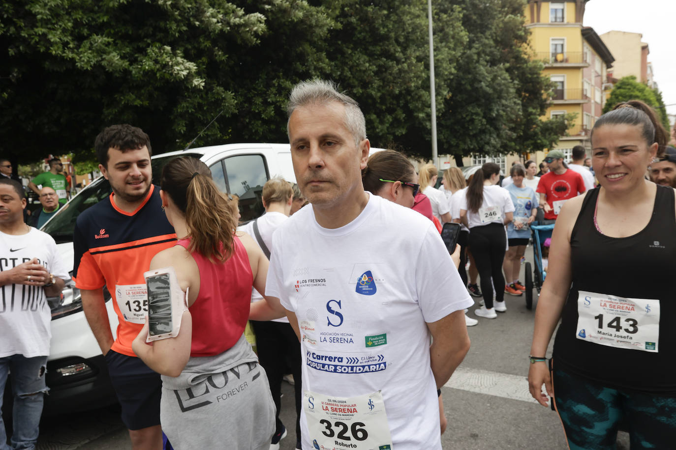 Medio millar de personas en la Carrera Popular Solidaria La Serena-El Llano en Marcha&#039;