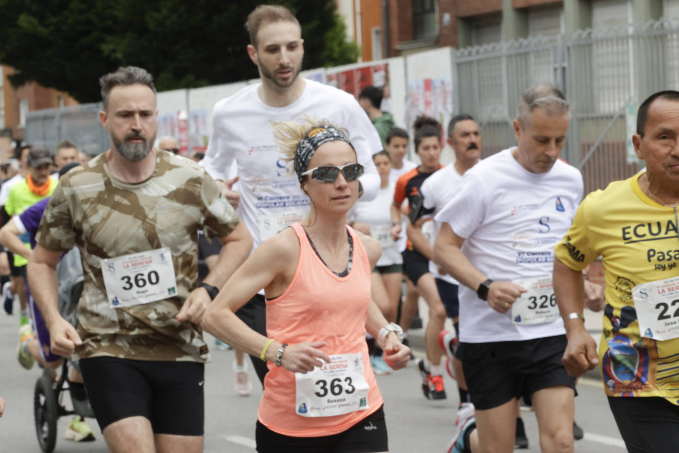 Medio millar de personas en la Carrera Popular Solidaria La Serena-El Llano en Marcha&#039;