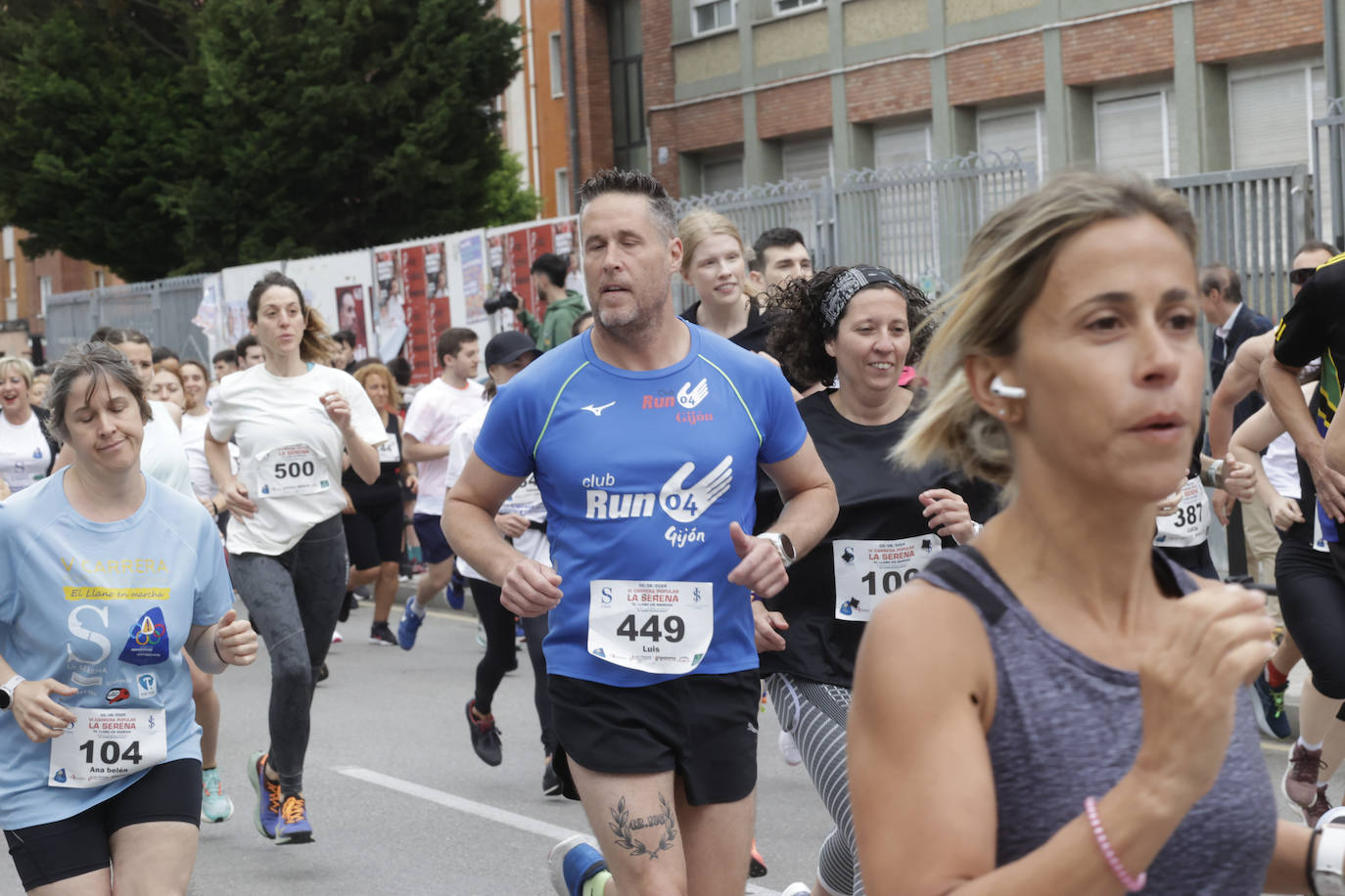 Medio millar de personas en la Carrera Popular Solidaria La Serena-El Llano en Marcha&#039;