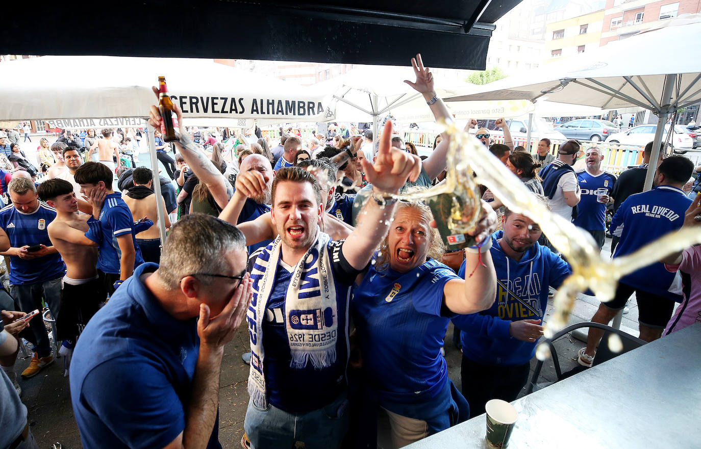 Oviedo, eufórico tras meterse en el &#039;play off&#039;