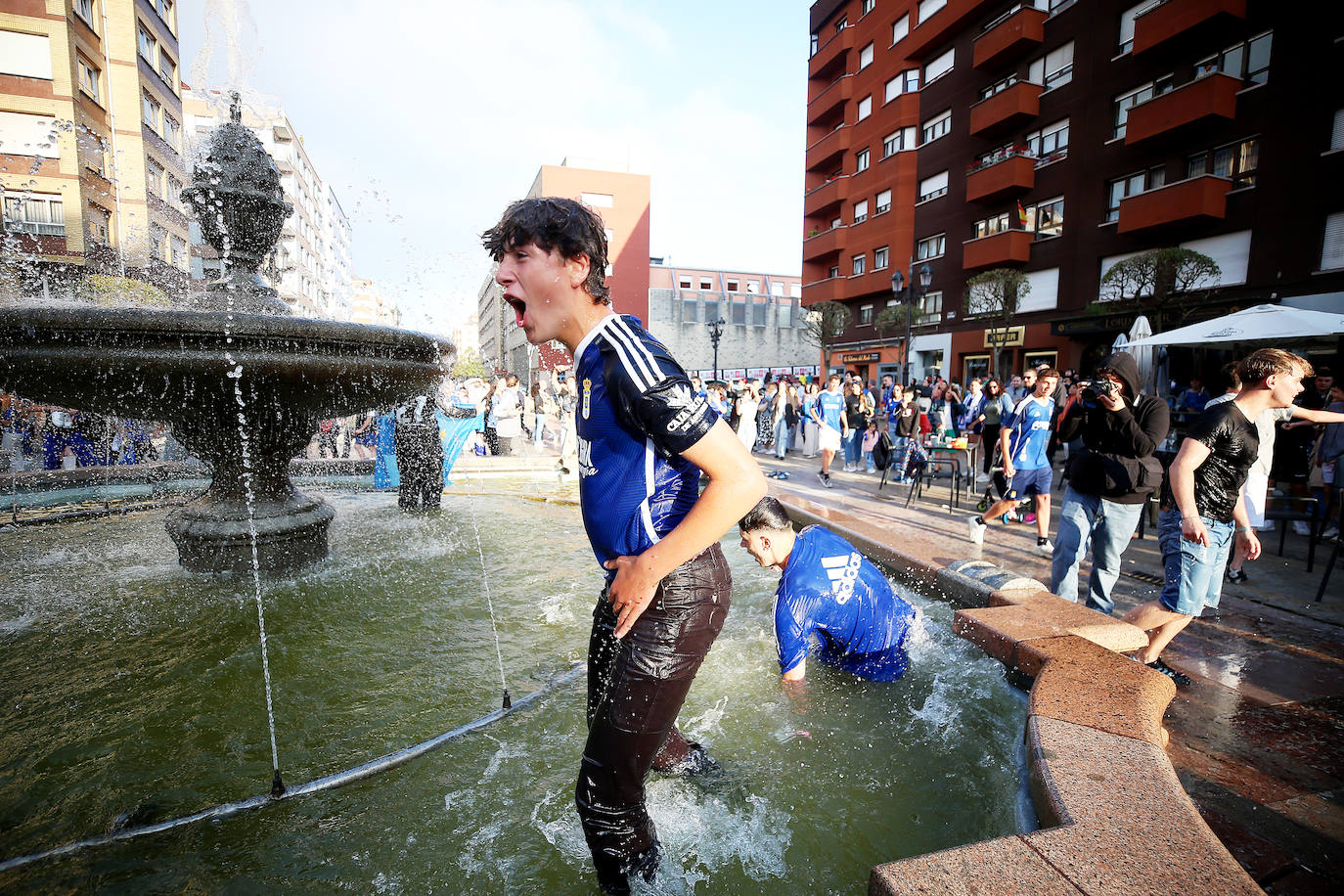 Oviedo, eufórico tras meterse en el &#039;play off&#039;