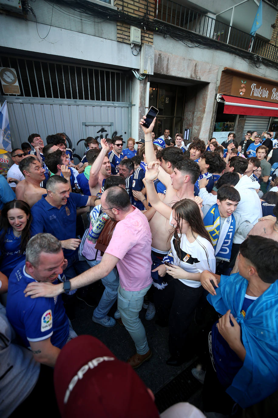 Oviedo, eufórico tras meterse en el &#039;play off&#039;