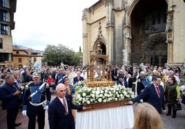 Celebración del Corpus Christi en Oviedo