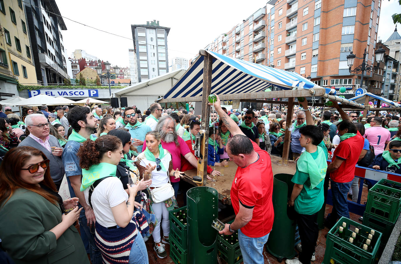 La XXIV edición de la &#039;Preba de la sidra de Gascona&#039; en Oviedo