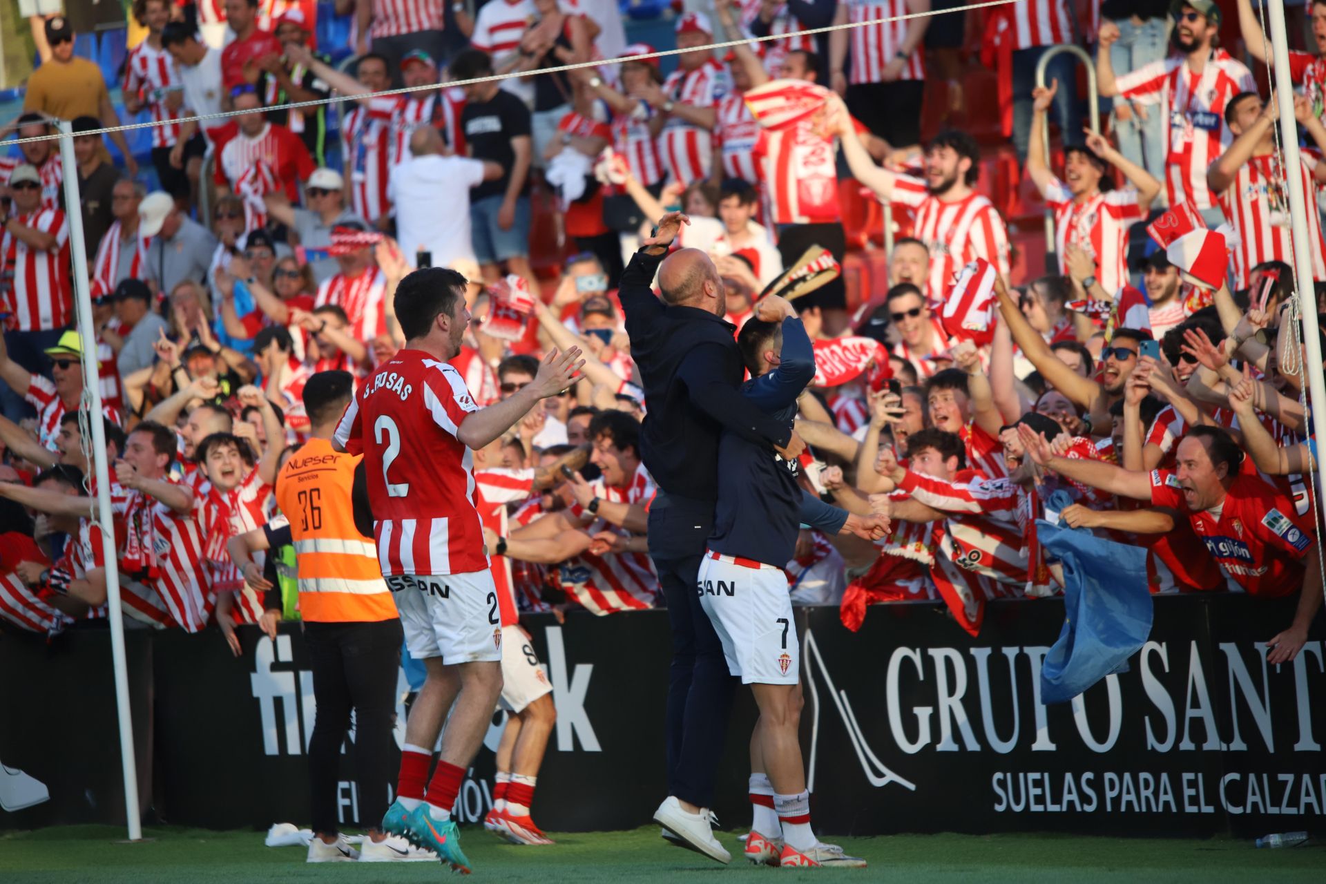 Las mejores imágenes del Eldense - Sporting de Gijón