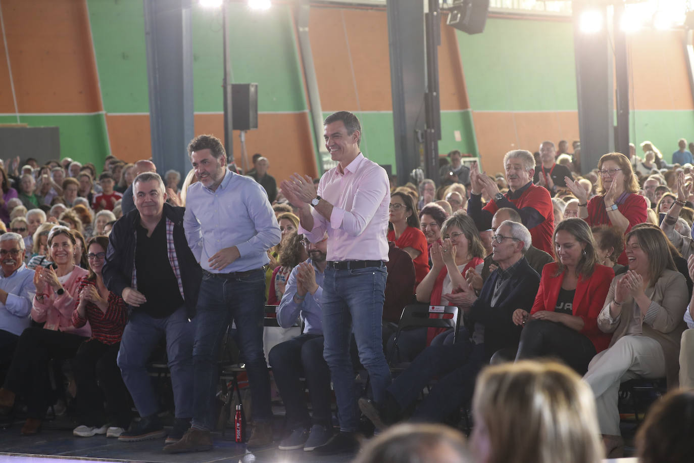 Así ha sido el mitin de Pedro Sánchez en Gijón