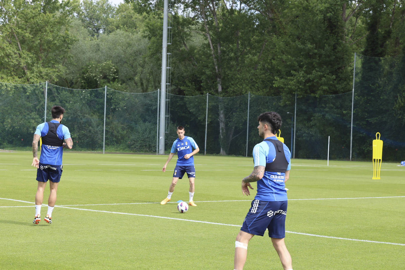 Así ha sido el primer entrenamiento del Oviedo para preparar el &#039;play off&#039; de ascenso