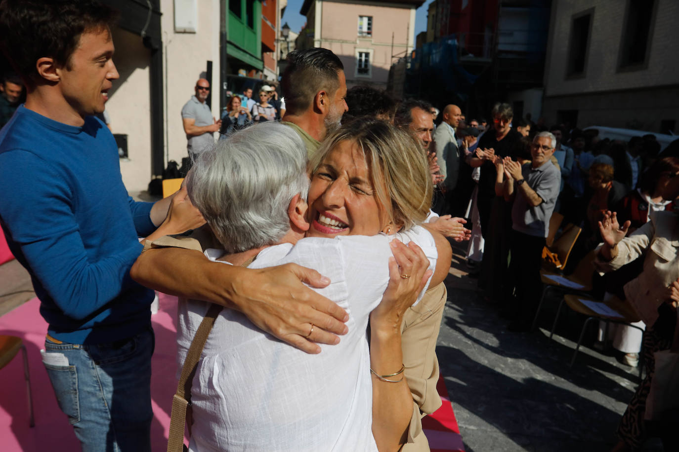 Así ha sido el mitin de Yolanda Díaz por Sumar en Gijón