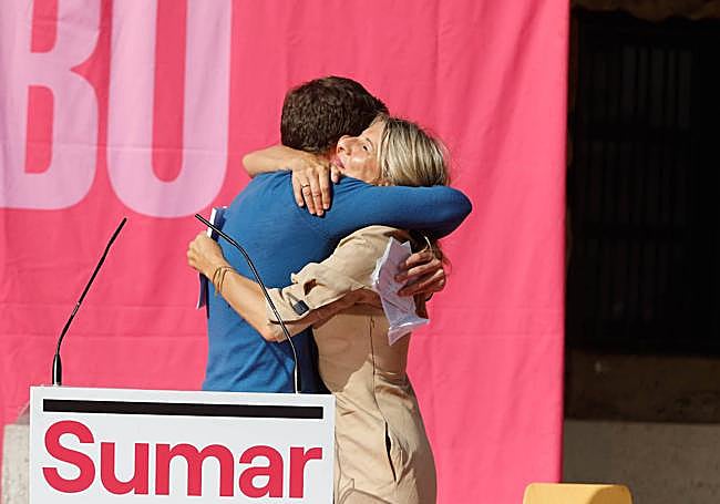 Así ha sido el mitin de Yolanda Díaz por Sumar en Gijón