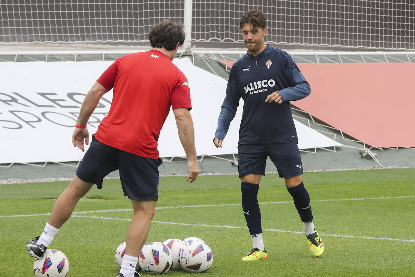 Entrenamiento del Sporting (5/06/2024)