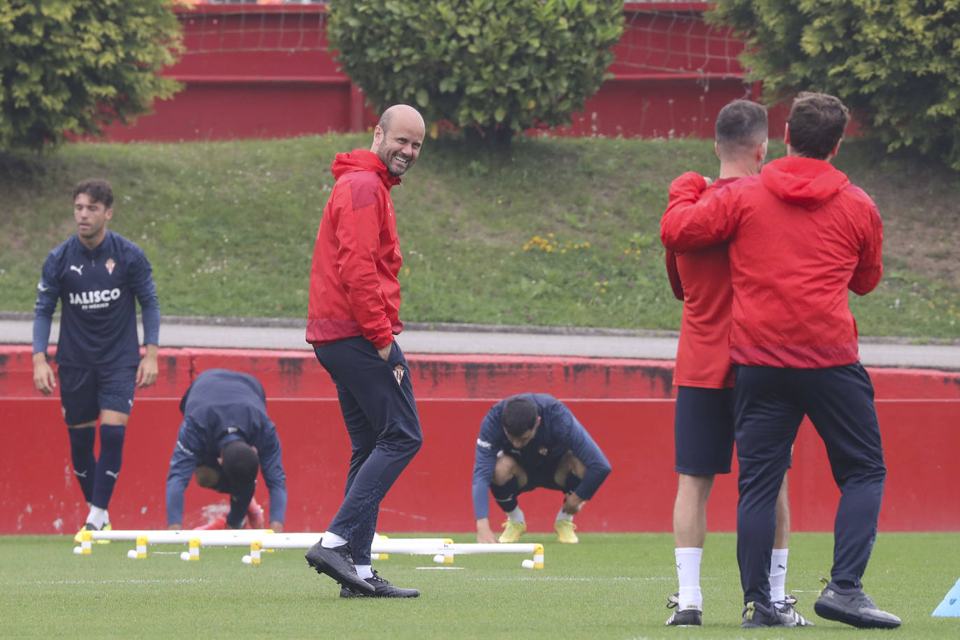 Entrenamiento del Sporting (5/06/2024)