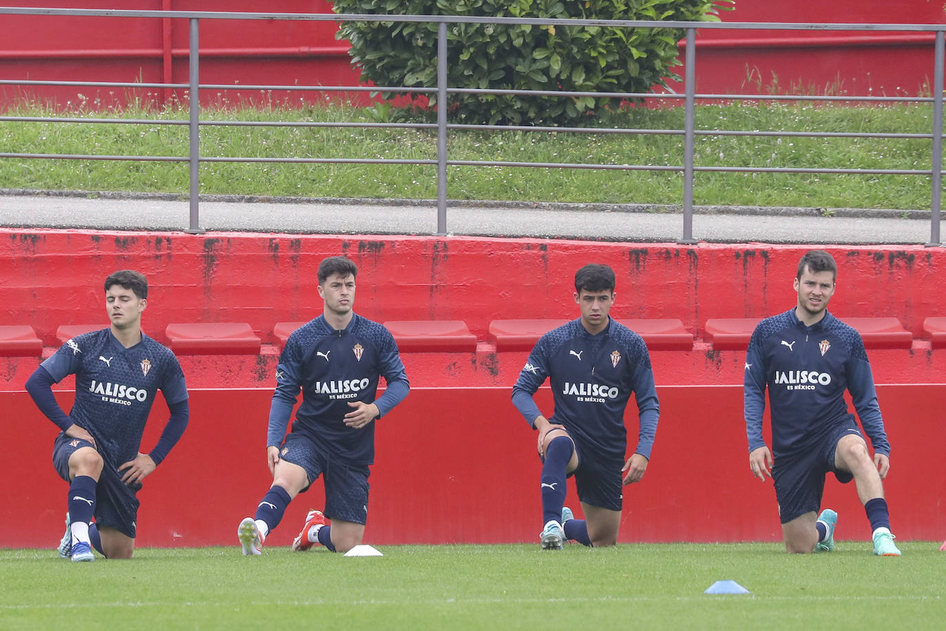 Entrenamiento del Sporting (5/06/2024)