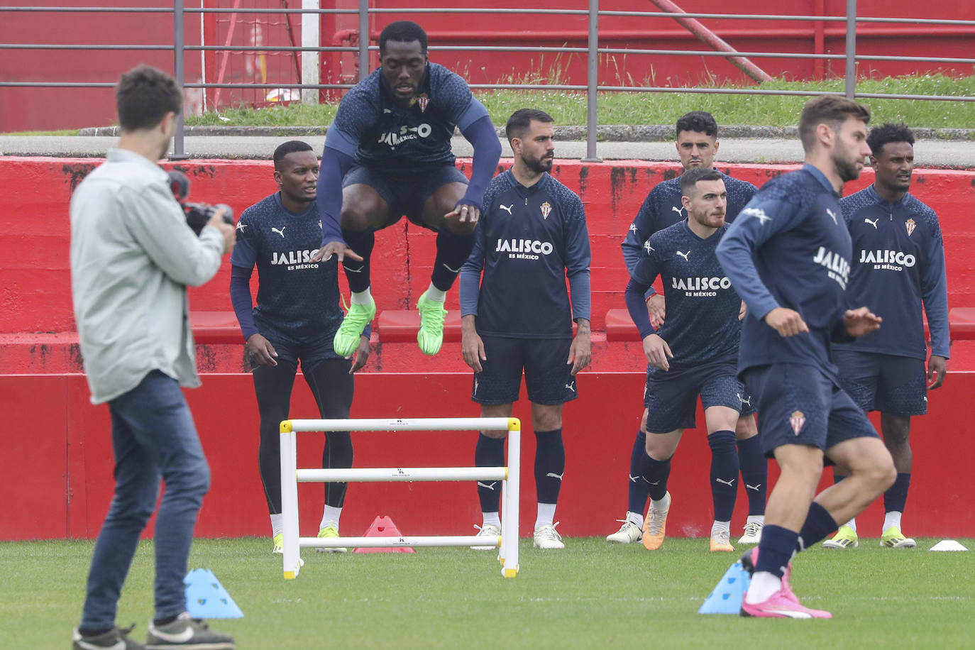 Entrenamiento del Sporting (5/06/2024)