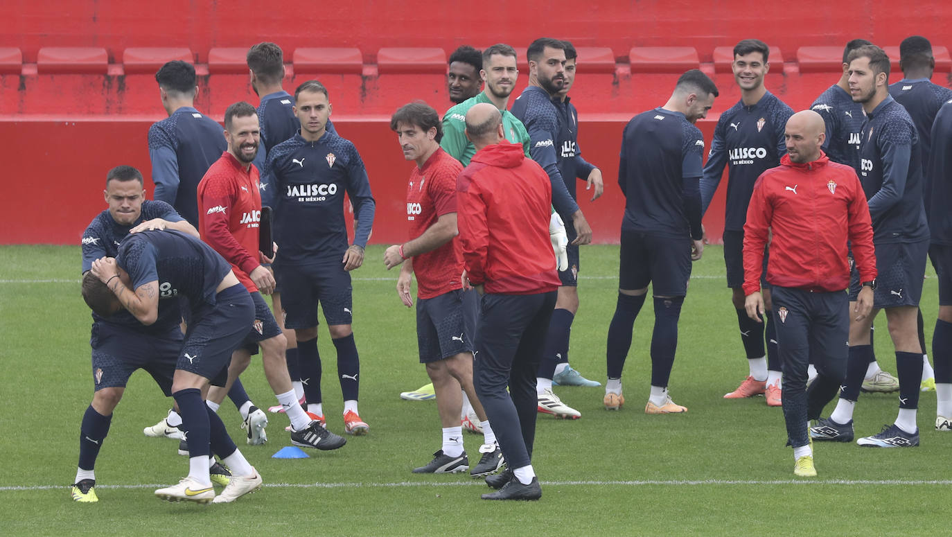 Entrenamiento del Sporting (5/06/2024)