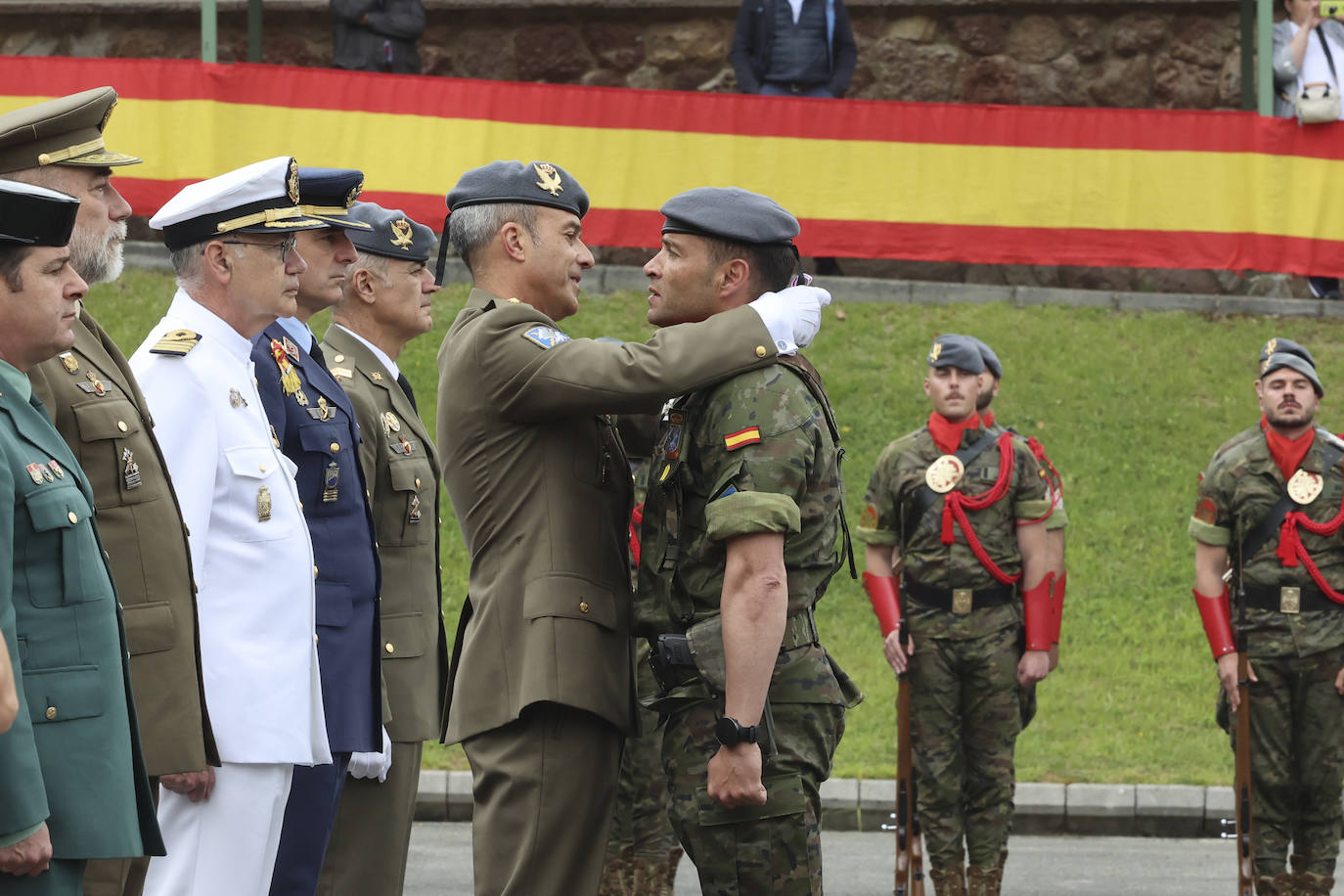 La BRILAT celebra con una parada militar el 58 aniversario de su creación