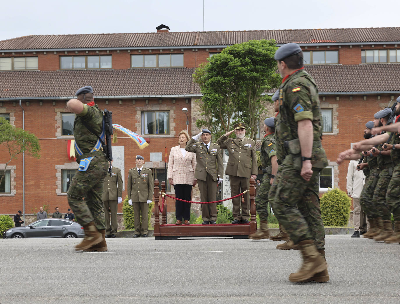 La BRILAT celebra con una parada militar el 58 aniversario de su creación