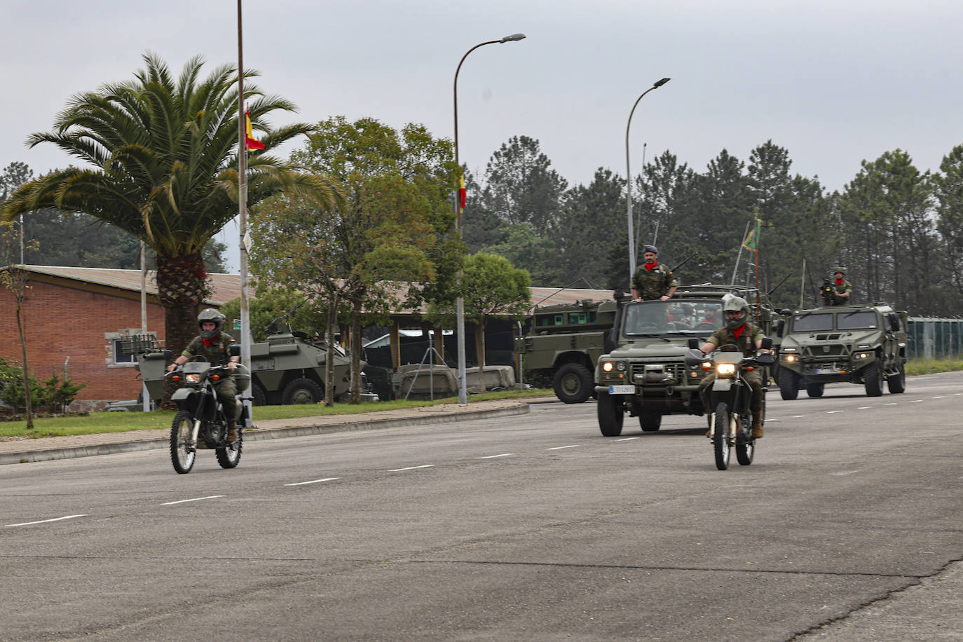 La BRILAT celebra con una parada militar el 58 aniversario de su creación