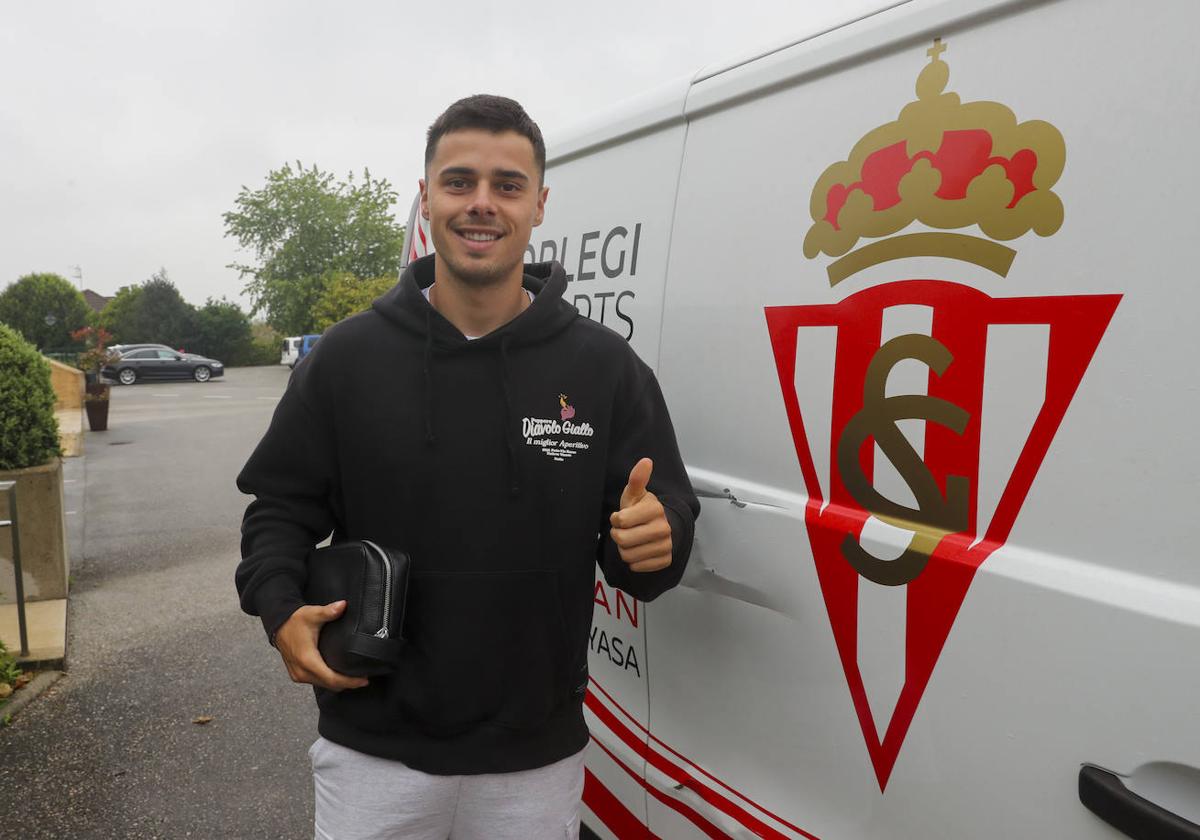 Los jugadores del Sporting se concentran en el hotel Artiem