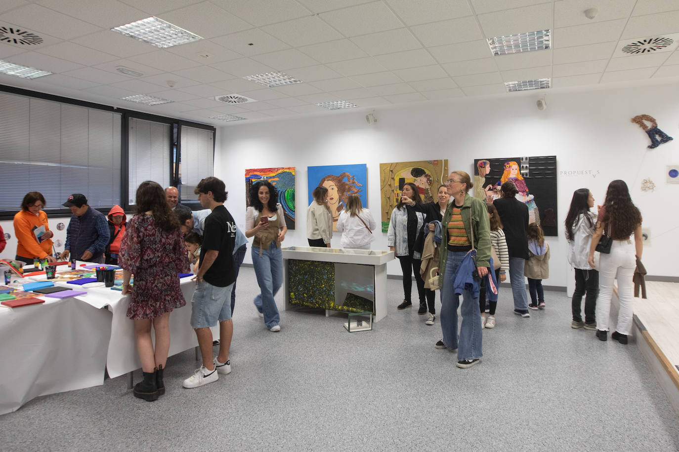 Mucho arte para todos en la Noche Blanca en Avilés