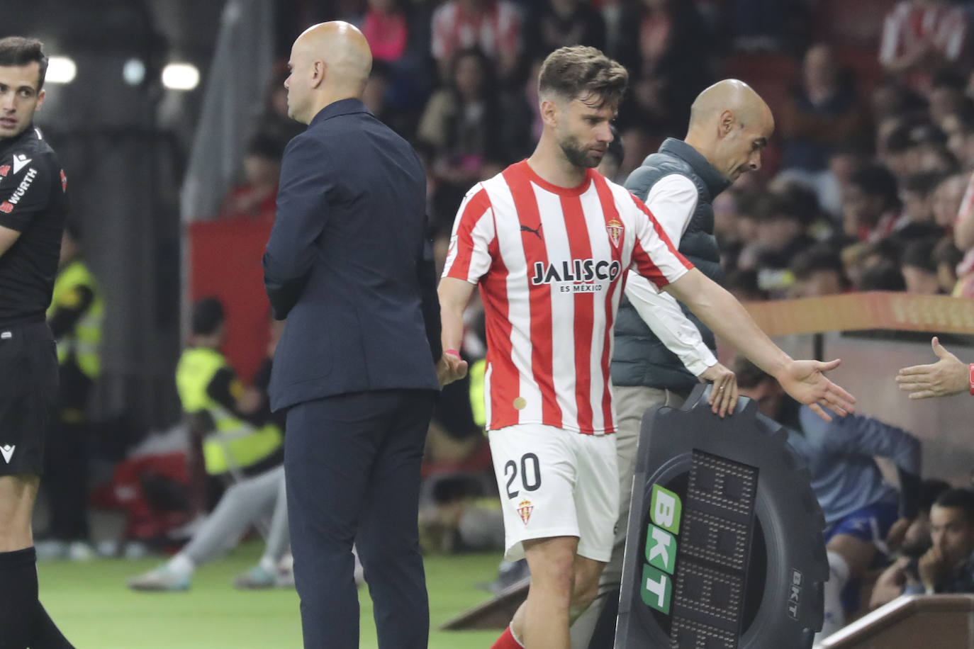 Las mejores imágenes del partido entre el Sporting y el Espanyol