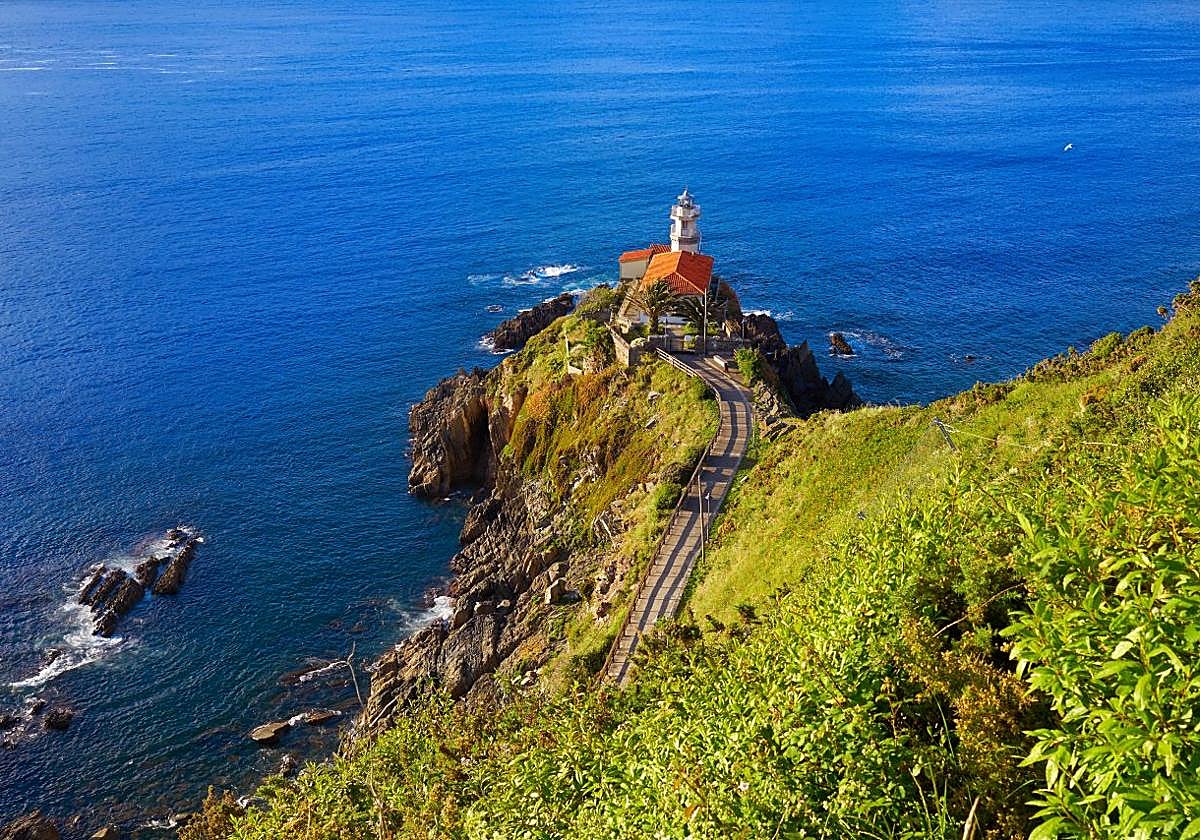 Uno de los miradores de Cudillero.
