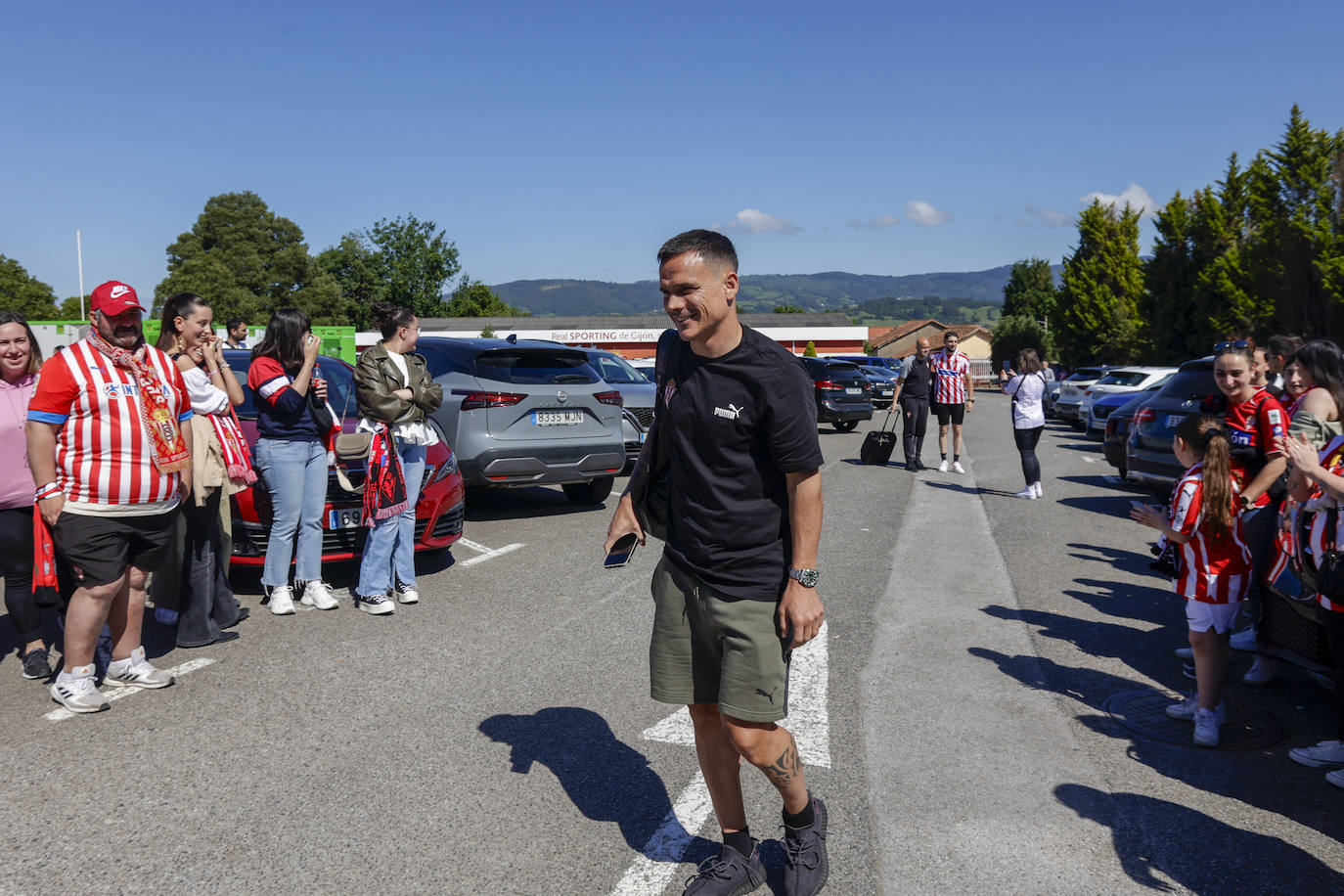 La Mareona arropa al Sporting antes de la vuelta: «¡Sí se puede!»